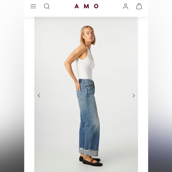 AMO | Sonia Cuff Jean | Size 25 - Picture 2 of 7
